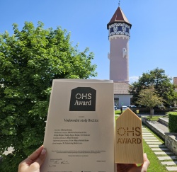 OHS - nagrada po izboru ljudstva in obiskovalcev tudi Vodovodnemu stolpu Brežice