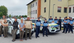 Skupni nadzor gozdarjev in policistov na Gorjancih