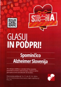 Podprite Spominčico