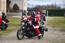 FOTO: Božički motoristi Posavja niso pozabili na najranljivejše