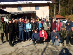 FOTO: Štefanov pohod na Frato članov DU Prečna