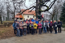 DU Dolenjske Toplice: Med snežinkami in trobenticami na Smuk