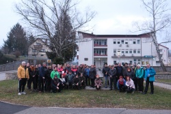 FOTO: V spomin na pot XlV. divizije iz Lesičnega preko Bohorja na Senovo