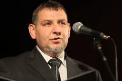 Slavnostni govornik na včerajšnji slovesnosti je bil sevniški župan Srečko Ocvirk.