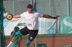 Prvo ime lanskega mitinga je bil Kristjan Čeh, ki je rekord stadiona Portoval v metu dvignil na 67,72 m. Letos ne bo nastopil, saj se bo udeležil svetovnega prvenstva v ameriški zvezni državi Oregon. (Foto: I. Vidmar)