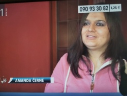 Amanda Černe v Tedniku TV SLO 2017