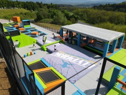 Največji trampolinski park na prostem pri nas - Flypark Trampolin Dolenjc