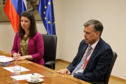 Poklukar z Macedonijem o varnostnih razmerah v Novem mestu in romskih vprašanjih