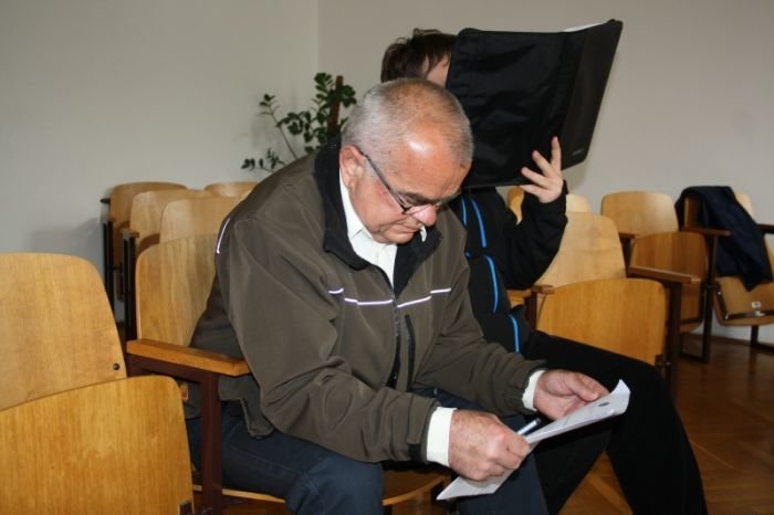 Mihajlo Čule je na sodišče prišel z Iga, kjer je lanskega maja začel prestajati kazen. (Foto: J. A.)