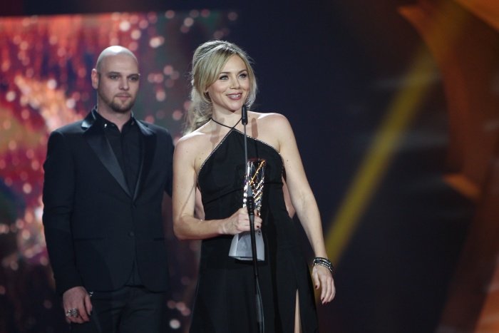 Katarina Čas je lani prejela žaromet za najboljšo igralko. (Foto: arhiv Media24)