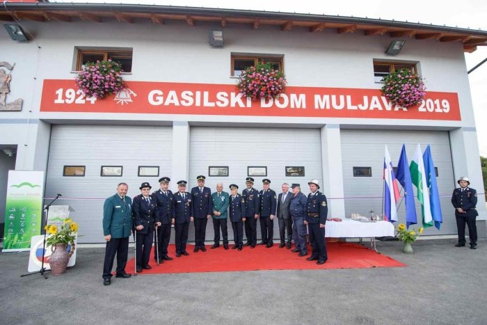 Nov gasilski dom so gradili v letih od 2015 do 2019. (Foto: G. Stopar)