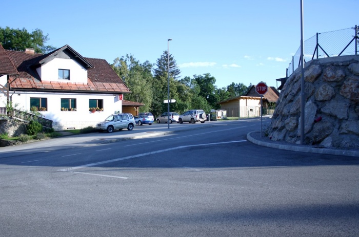 Križišče v Gradcu (Foto: M. L.)