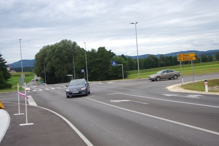 FOTO: V Maharovcu bolj varno križišče