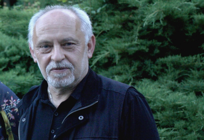 Pesnik in pisatelj Feri Lainšček je bil gostujoči pesnik letošnje Župančičeve frulice. (Foto: M. L.)