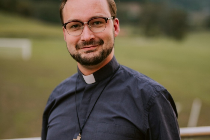Gregor Markelc, letošnji novomašnik iz Škofije Novo mesto. (Foto: Škofija NM)