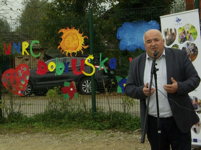 Župan Jože Kapler na odprtju tretjega vrtca oktobra letos. (Foto: Arhiv DL; L. M.)