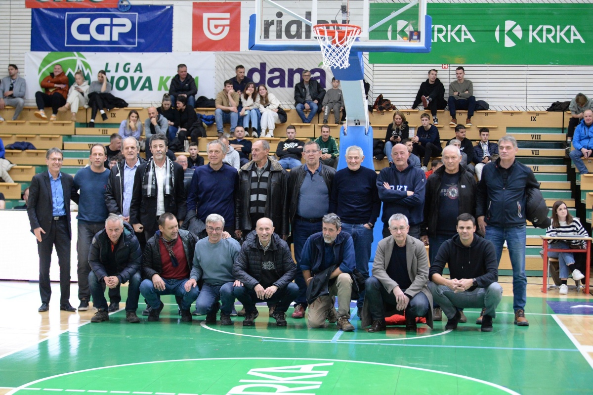 PHOTO : Les anciens basketteurs de Krka réunis à l’initiative de Francia Kek