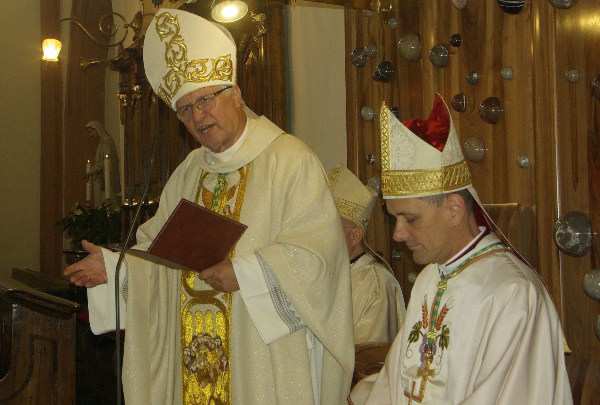 Upokojeni novomeški škof Andrej Glavan je hvaležen za dar duhovništva.