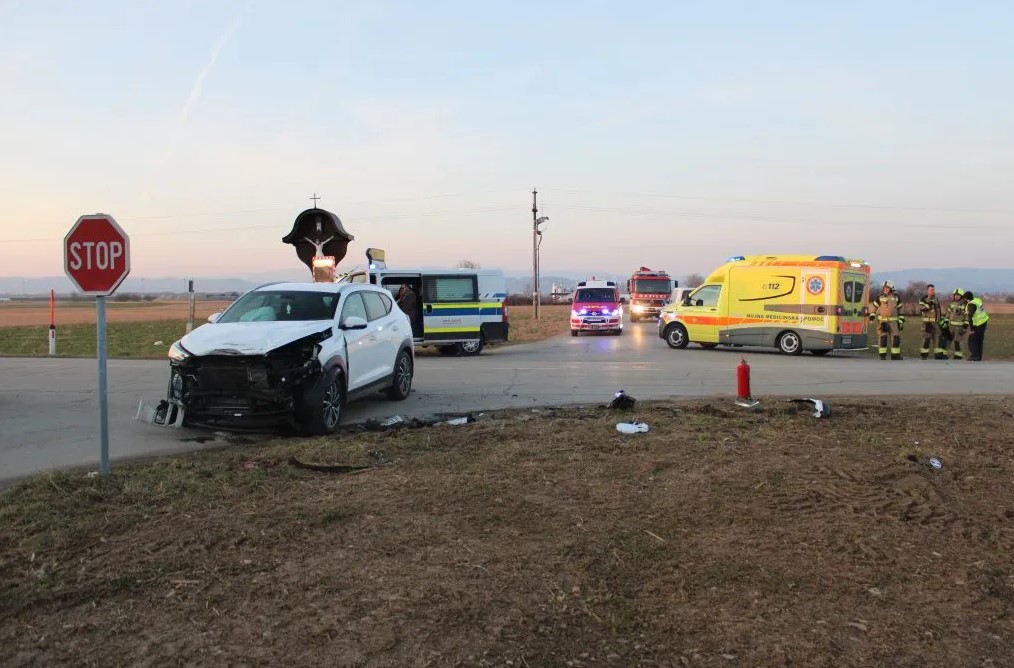Nesreča v Borštu (Fotografije: PGE Krško)
