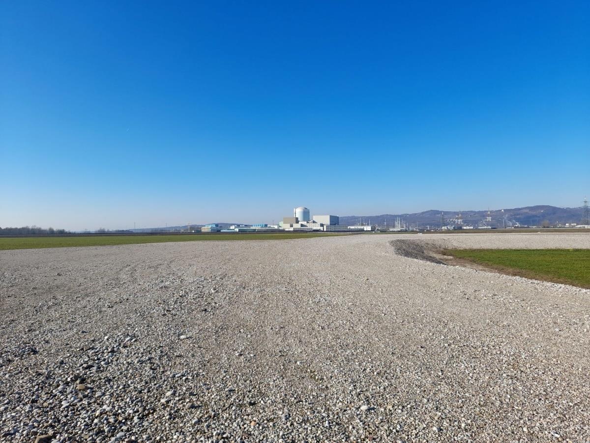 Agencija med drugim vodi postopke gradnje odlagališča nizko- in srednjeradioaktivnih odpadkov (NSRAO) pri Krškem - na sliki lokacija odlagališča (Foto: ARAO)