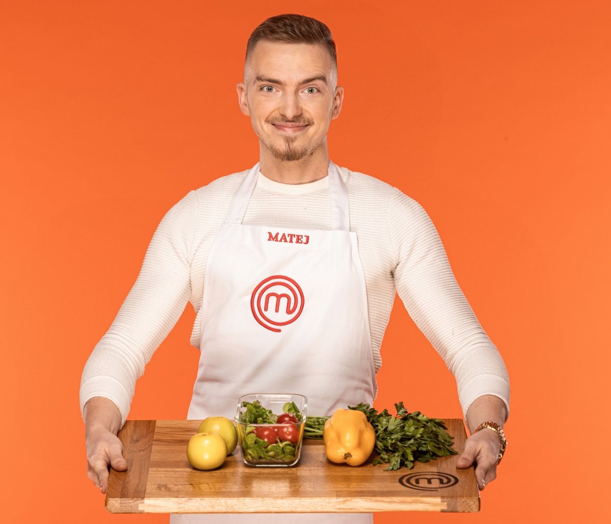 Matej Muhvič, edini dolenjski tekmovalec MasterChefa Slovenija 2024, je te dni zapustil oddajo. (Foto: Pop TV)