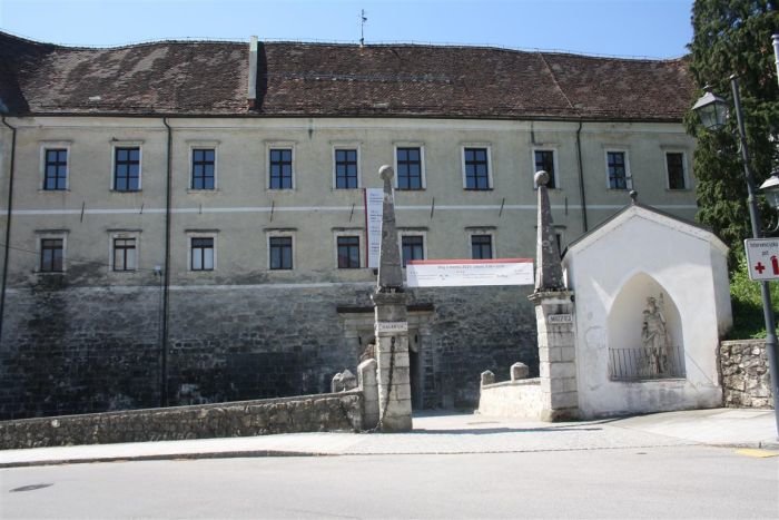 Grad Brežice, v katerem je Posavski muzej Brežice