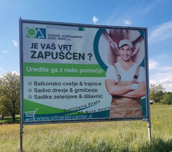 Plakat GG Novo mesto (Foto: J. B. K.)