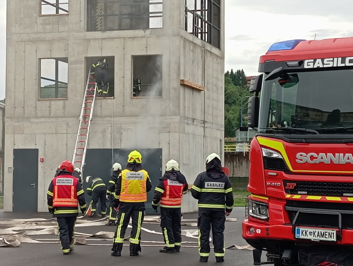 FOTO: Končno usposabljanje na svojem terenu