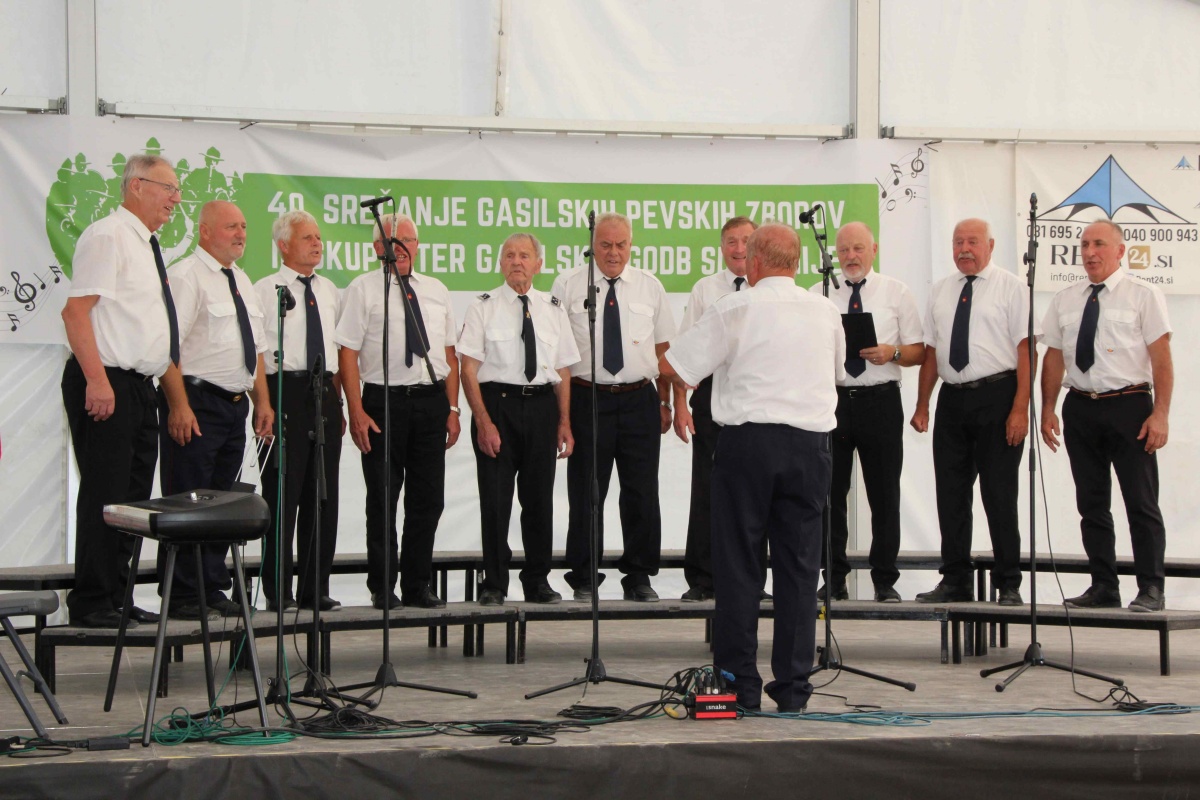 Moški pevski zbor PGD Dolenjske Toplice