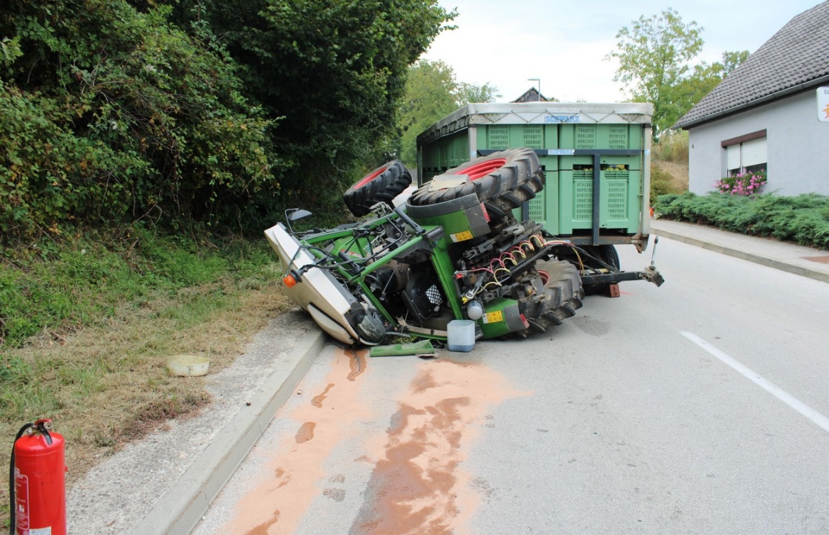 Nesreča v Artičah (Foto: PGE Krško)