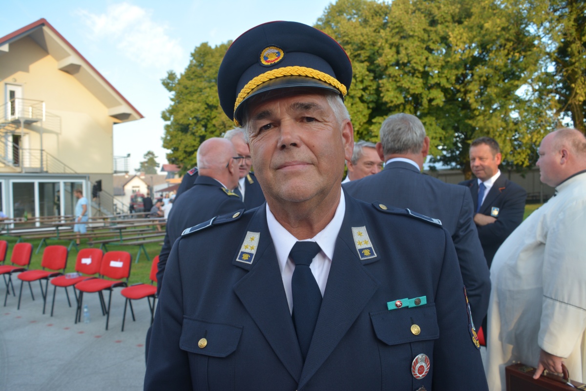 Mirko Hribar, predsednik PGD Boštanj