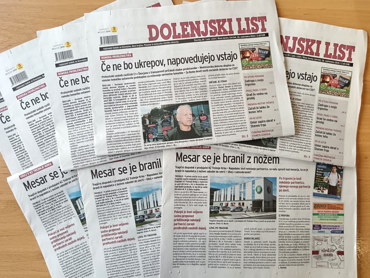 Kaj prinaša novi Dolenjski list