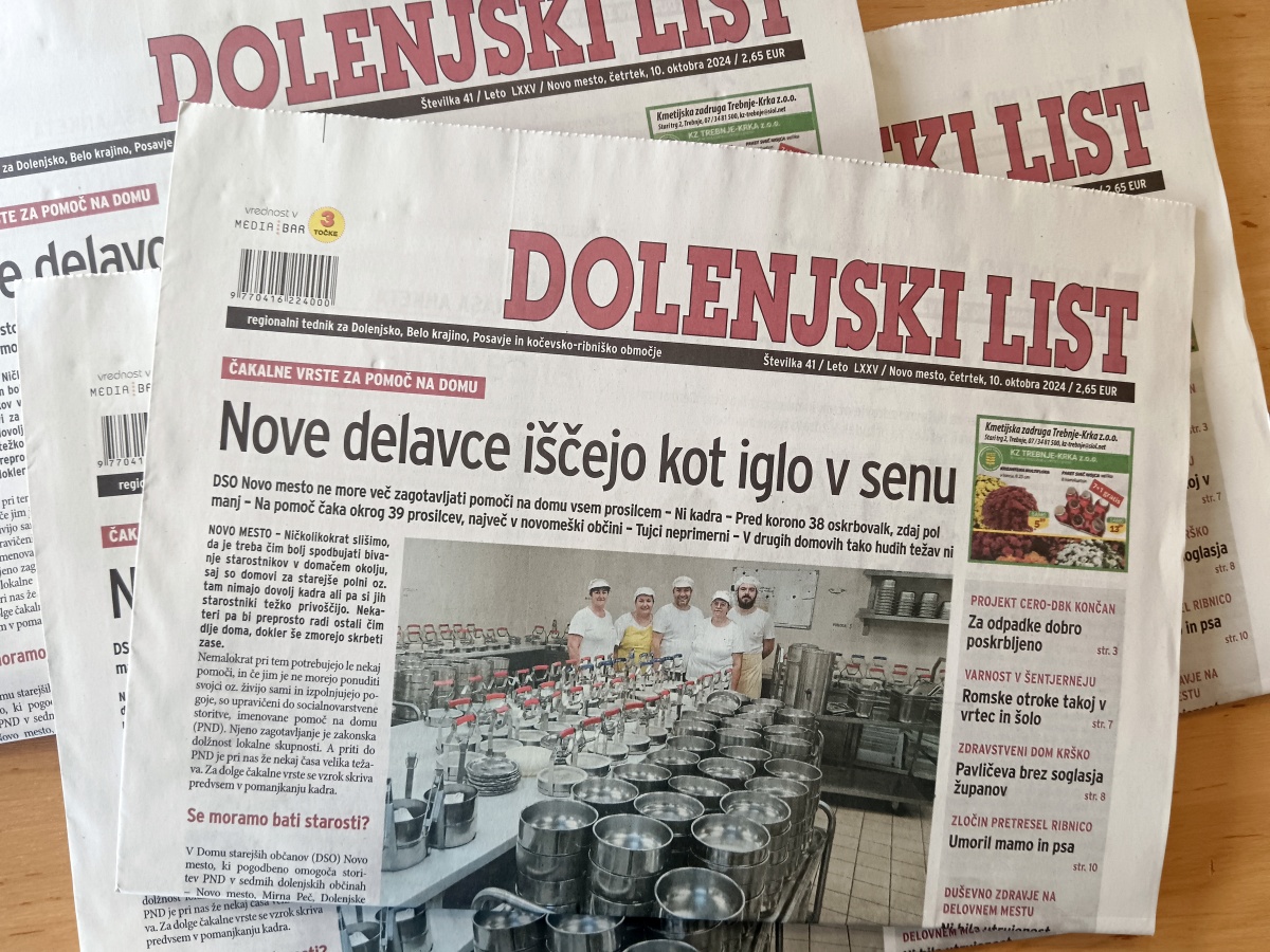 Kaj prinaša novi Dolenjski list