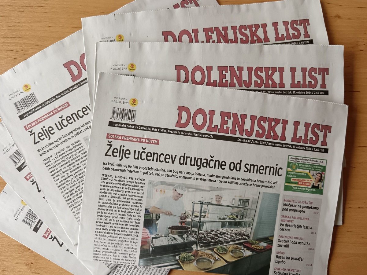 Kaj prinaša novi Dolenjski list