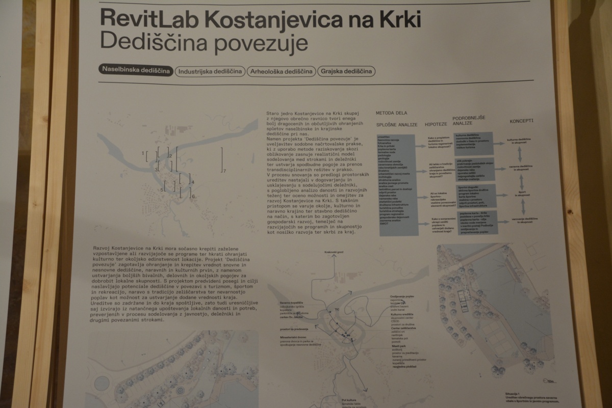 Predlogi oživitve Kostanjevice na Krki