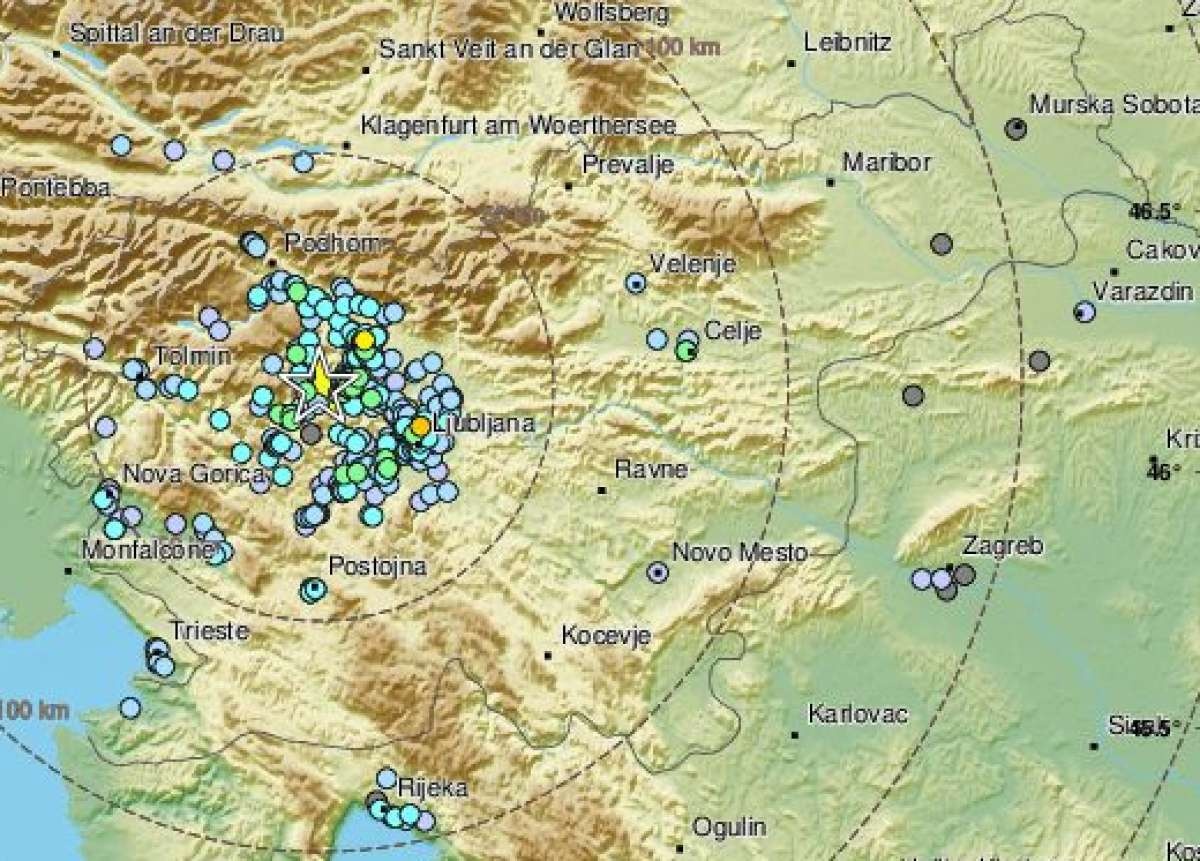Ponoči streslo vso Slovenijo: ''Dobro se je treslo, omare so škripale''